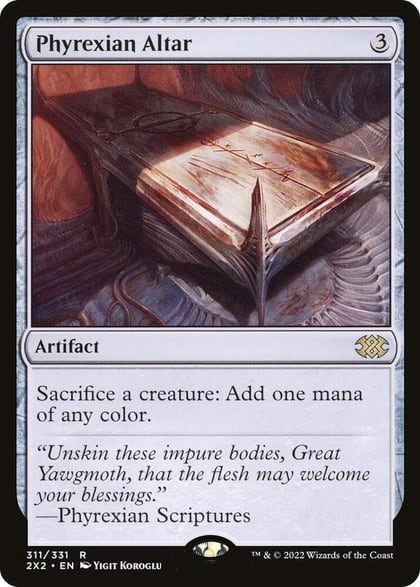Phyrexian Altar, Double Masters 2022 311