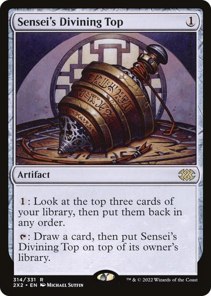 Sensei's Divining Top, Double Masters 2022 314