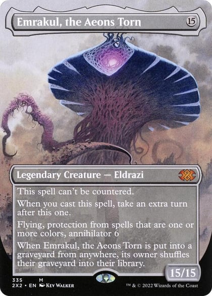 Emrakul, the Aeons Torn (Borderless), Double Masters 2022 335