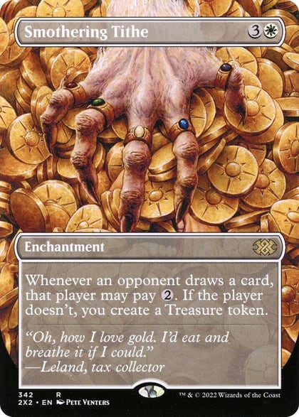 Smothering Tithe (Borderless), Double Masters 2022 342