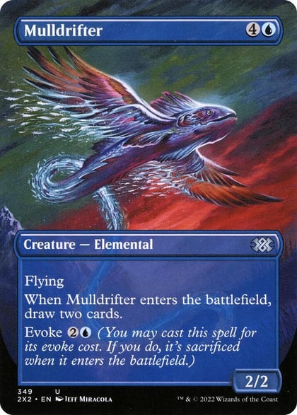 Mulldrifter (Borderless), Double Masters 2022 349