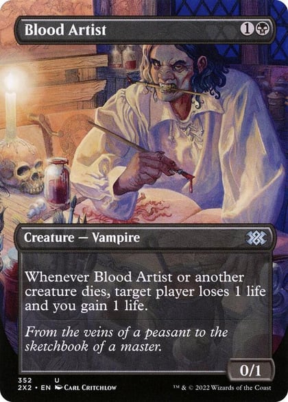 Blood Artist (Borderless), Double Masters 2022 352