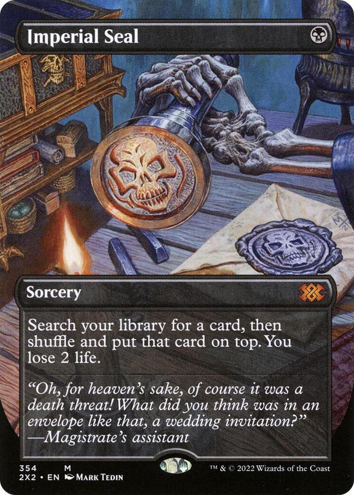 Imperial Seal (Borderless), Double Masters 2022 354