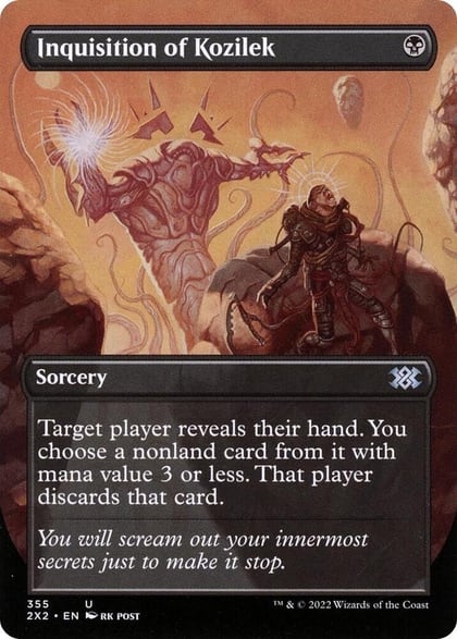 Inquisition of Kozilek (Borderless), Double Masters 2022 355