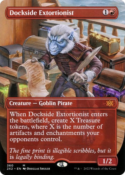 Dockside Extortionist (Borderless), Double Masters 2022 360