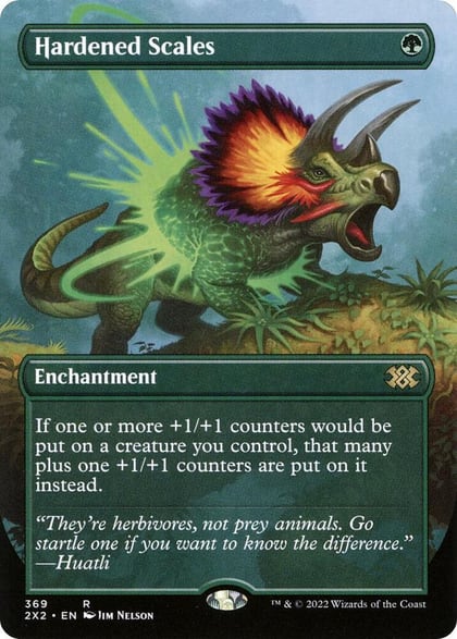 Hardened Scales (Borderless), Double Masters 2022 369