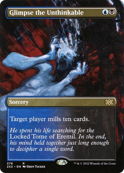 Glimpse the Unthinkable (Borderless), Double Masters 2022 378