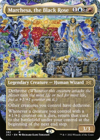 Marchesa, the Black Rose (Borderless), Double Masters 2022 382