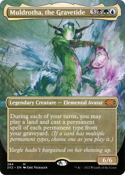 Muldrotha, the Gravetide (Borderless), Double Masters 2022 384