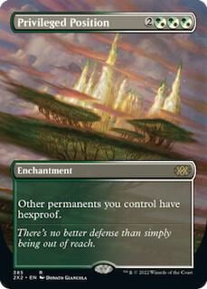 Privileged Position (Borderless), Double Masters 2022 385