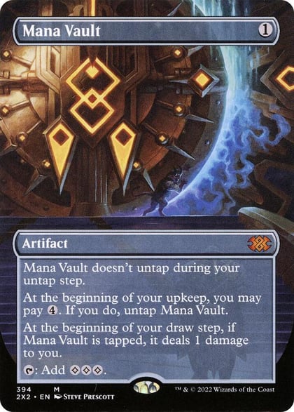 Mana Vault (Borderless), Double Masters 2022 394