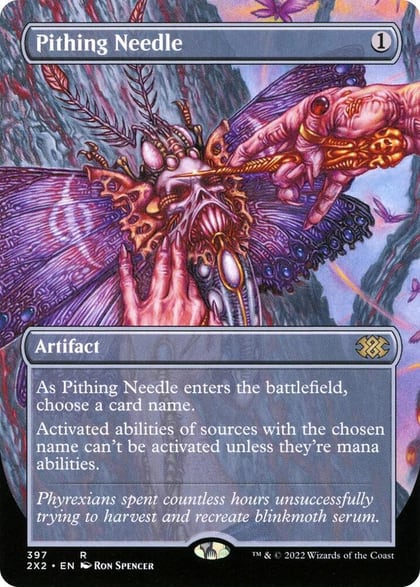 Pithing Needle (Borderless), Double Masters 2022 397