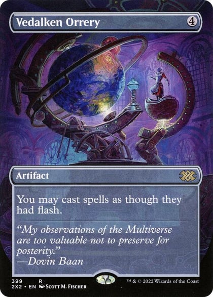 Vedalken Orrery (Borderless), Double Masters 2022 399