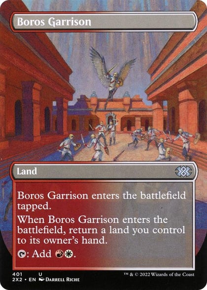 Boros Garrison (Borderless), Double Masters 2022 401