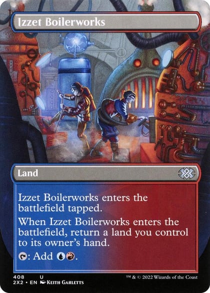 Izzet Boilerworks (Borderless), Double Masters 2022 408