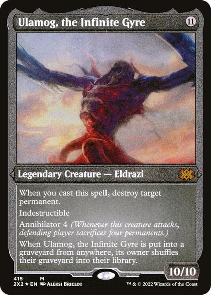 Ulamog, the Infinite Gyre (Foil Etched), Double Masters 2022 415