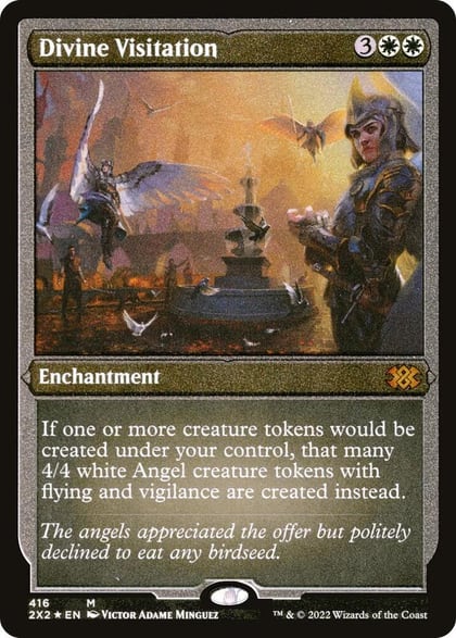 Divine Visitation (Foil Etched), Double Masters 2022 416