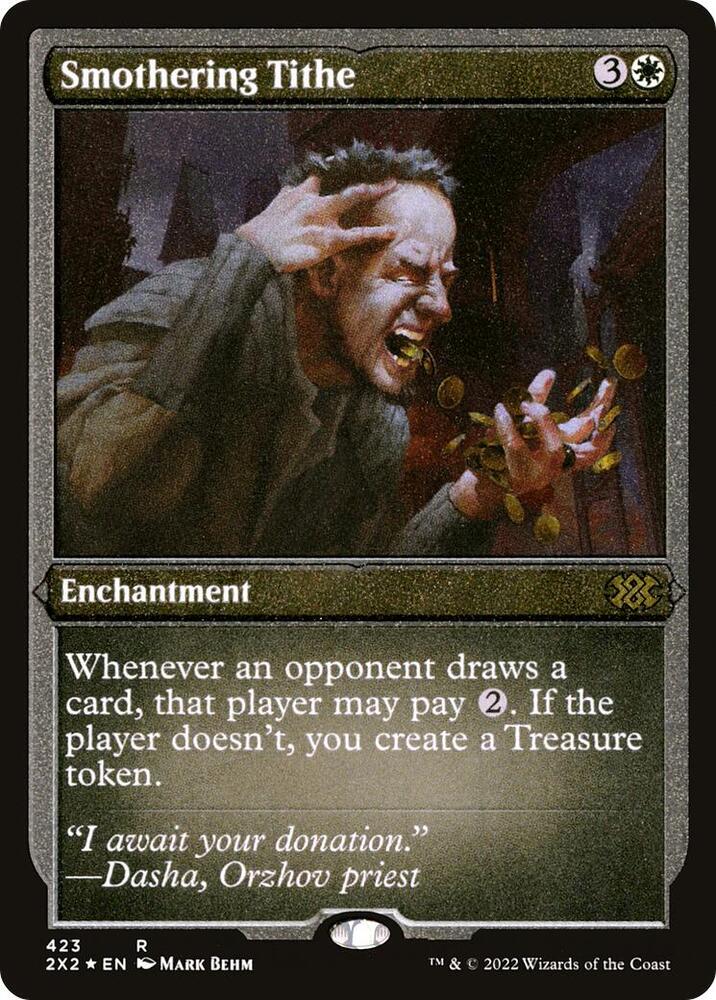 Smothering Tithe (Foil Etched), Double Masters 2022 423