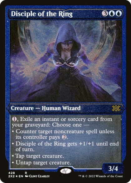 Disciple of the Ring (Foil Etched), Double Masters 2022 428