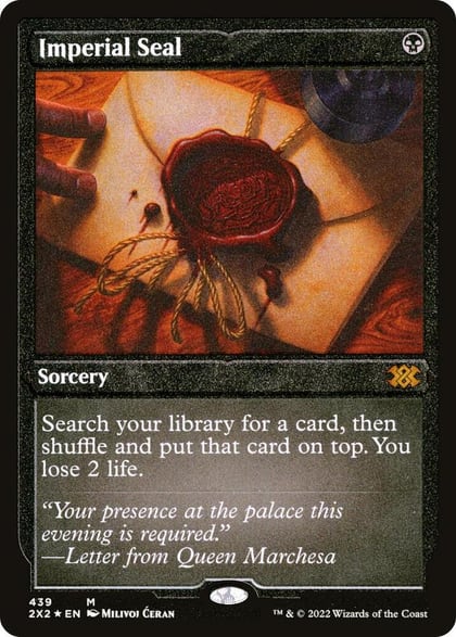 Imperial Seal (Foil Etched), Double Masters 2022 439