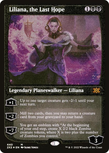 Liliana, the Last Hope (Foil Etched), Double Masters 2022 440