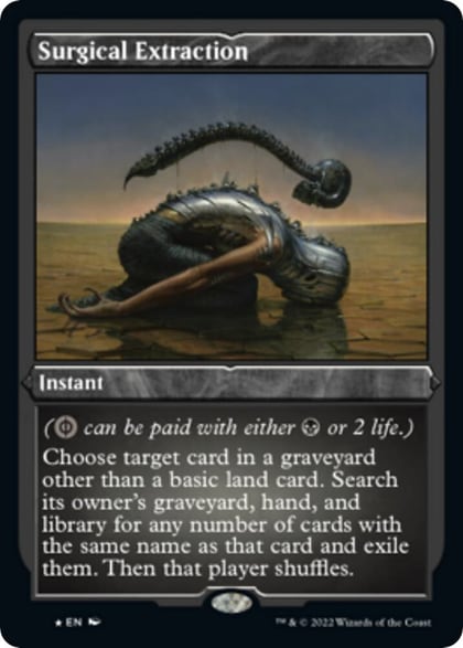Surgical Extraction (Foil Etched), Double Masters 2022 444