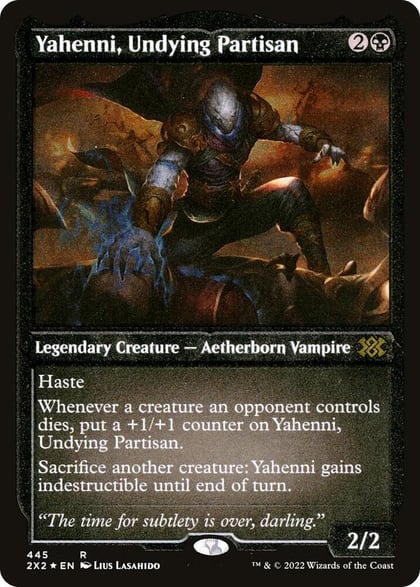 Yahenni, Undying Partisan (Foil Etched), Double Masters 2022 445