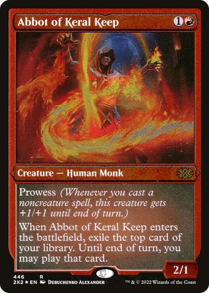 Abbot of Keral Keep (Foil Etched), Double Masters 2022 446