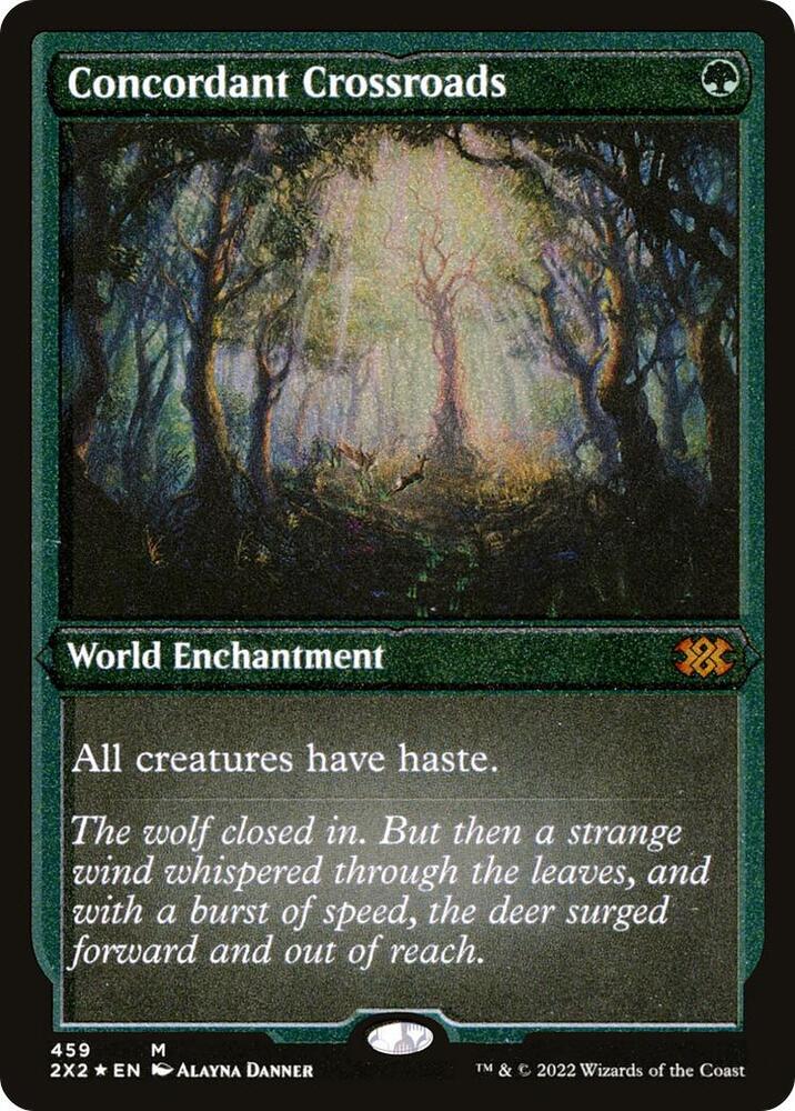 Concordant Crossroads (Foil Etched), Double Masters 2022 459
