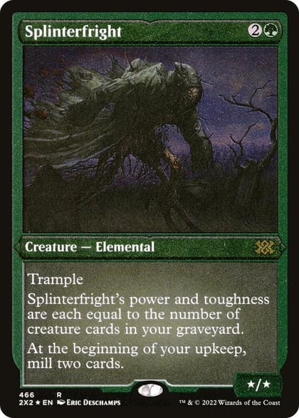 Splinterfright (Foil Etched), Double Masters 2022 466