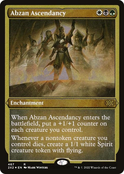 Abzan Ascendancy (Foil Etched), Double Masters 2022 467