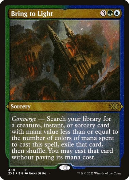 Bring to Light (Foil Etched), Double Masters 2022 480