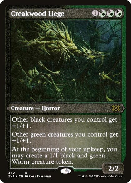 Creakwood Liege (Foil Etched), Double Masters 2022 482
