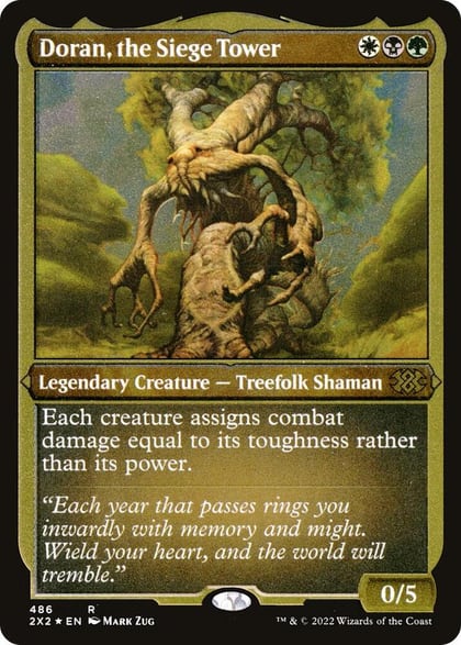 Doran, the Siege Tower (Foil Etched), Double Masters 2022 486