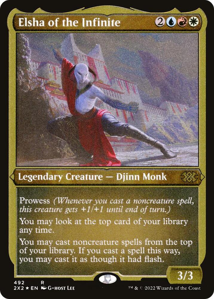 Elsha of the Infinite (Foil Etched), Double Masters 2022 492