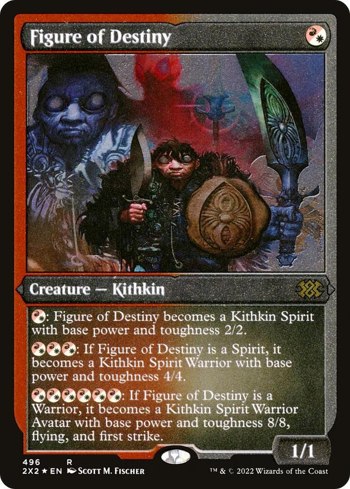 Figure of Destiny (Foil Etched), Double Masters 2022 496