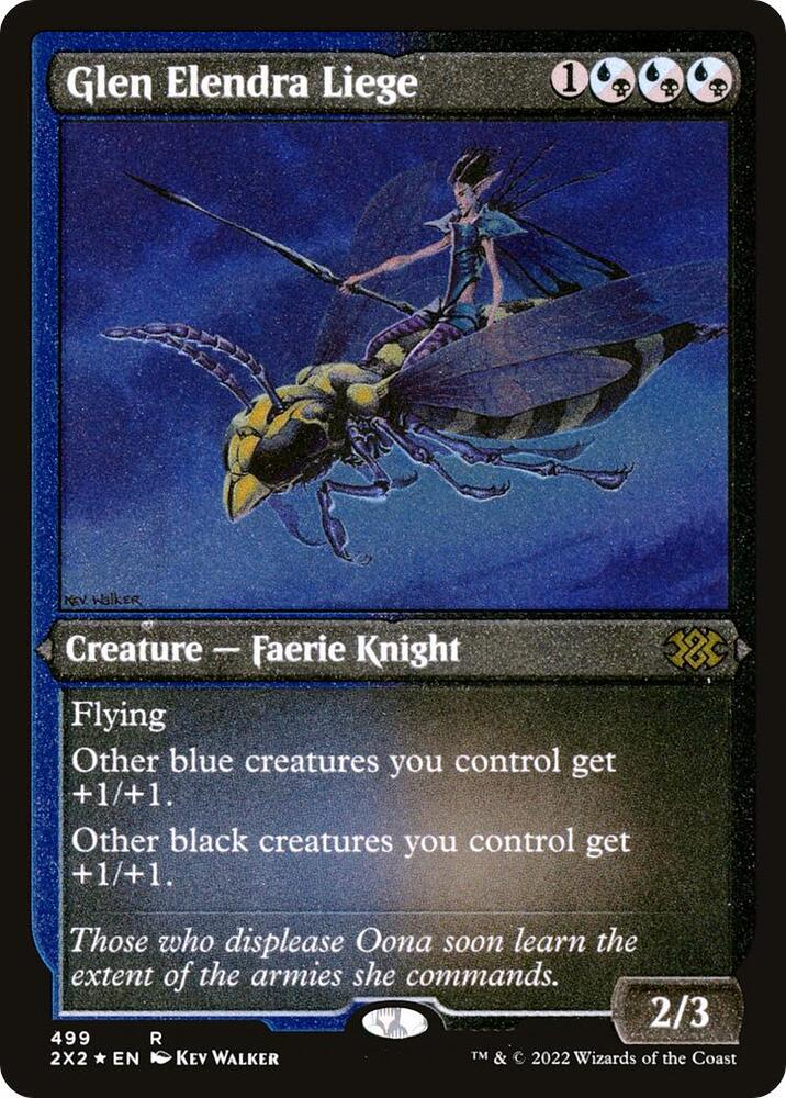 Glen Elendra Liege (Foil Etched), Double Masters 2022 499