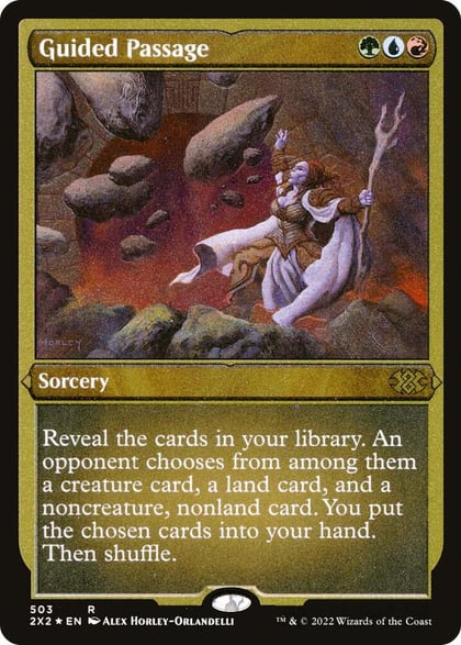 Guided Passage (Foil Etched), Double Masters 2022 503