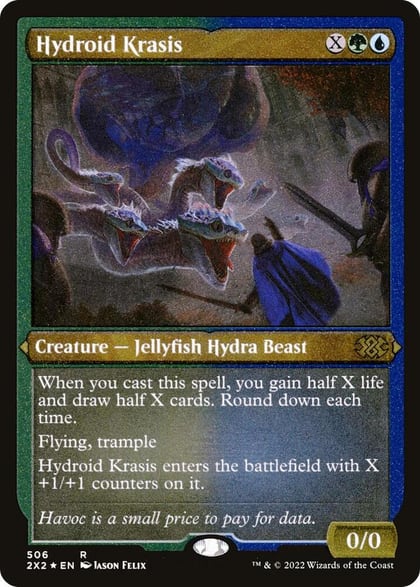 Hydroid Krasis (Foil Etched), Double Masters 2022 506
