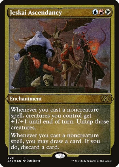 Jeskai Ascendancy (Foil Etched), Double Masters 2022 508