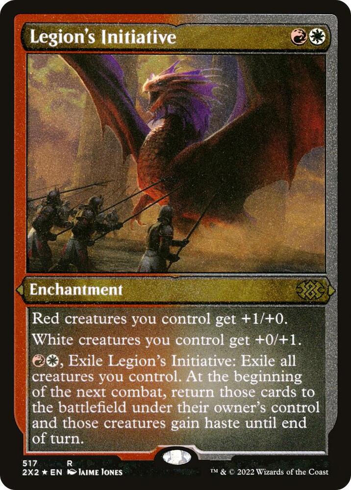 Legion's Initiative (Foil Etched), Double Masters 2022 517