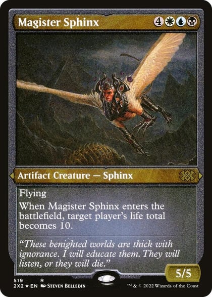 Magister Sphinx (Foil Etched), Double Masters 2022 519