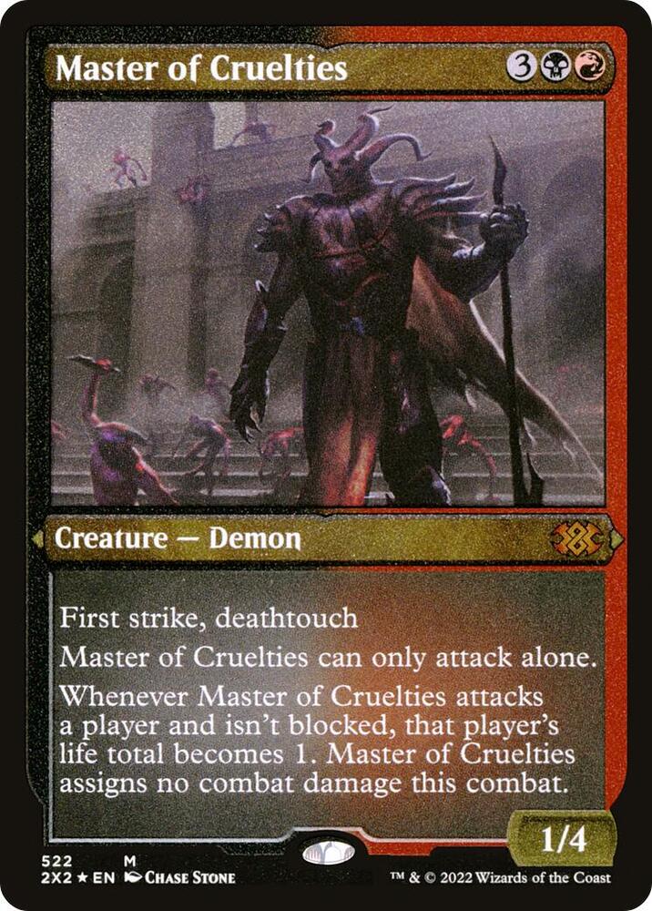 Master of Cruelties (Foil Etched), Double Masters 2022 522