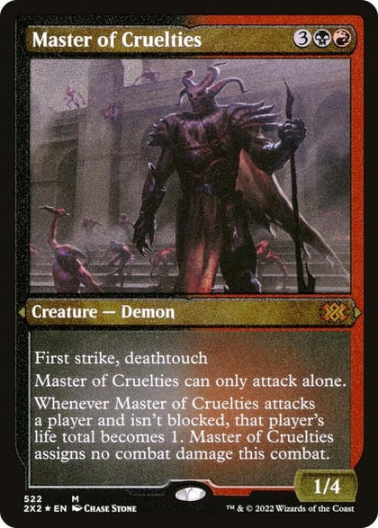 Master of Cruelties (Foil Etched), Double Masters 2022 522