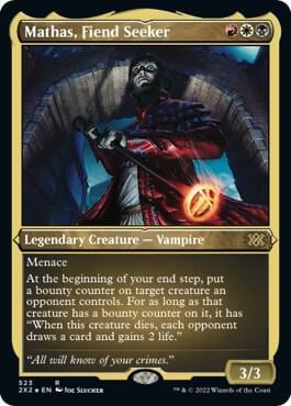 Mathas, Fiend Seeker (Foil Etched), Double Masters 2022 523
