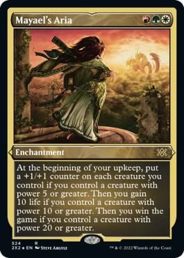 Mayael's Aria (Foil Etched), Double Masters 2022 524
