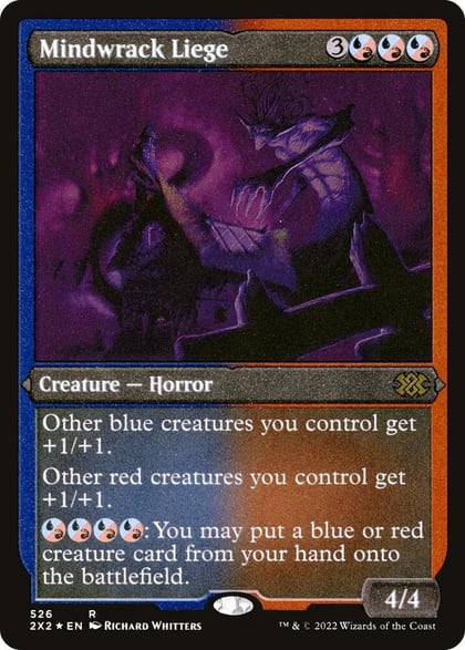 Mindwrack Liege (Foil Etched), Double Masters 2022 526