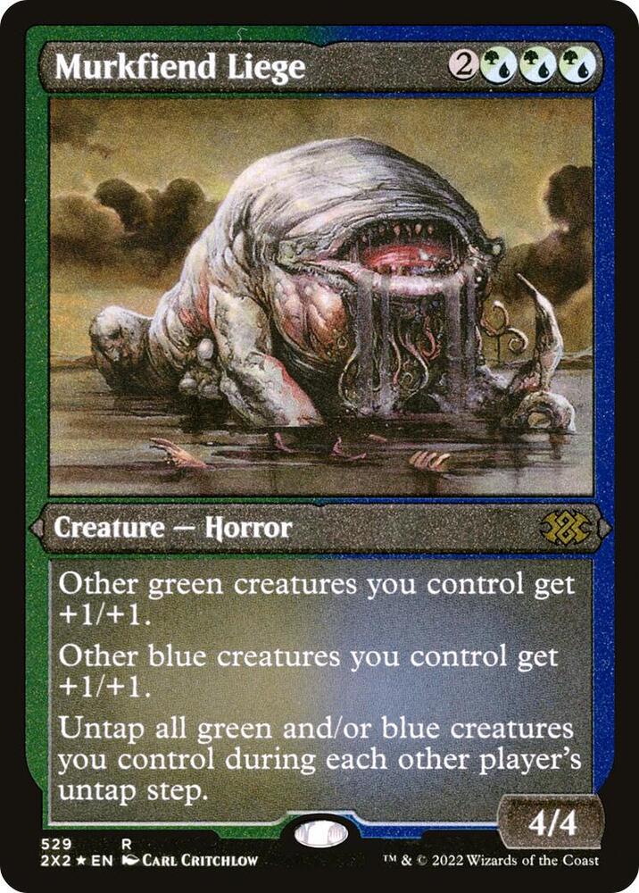 Murkfiend Liege (Foil Etched), Double Masters 2022 529