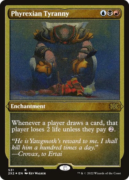 Phyrexian Tyranny (Foil Etched), Double Masters 2022 531