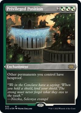 Privileged Position (Foil Etched), Double Masters 2022 532